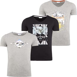 Summerfresh T-Shirt, pack of 3, Men, Size S