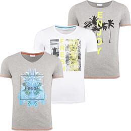 T-Shirt Summerfresh, Pacco da 3, Uomo, Taglia 3XL