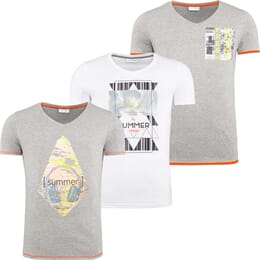 Summerfresh T-Shirt, pack of 3, Men, Size M