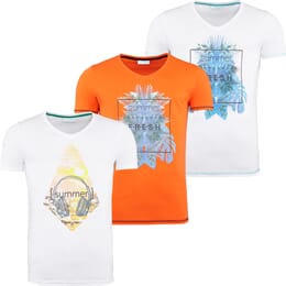 Summerfresh t-shirt , een pak van 3 , heren, M