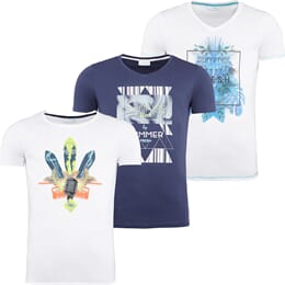 T-Shirt Summerfresh, Pacco da 3, Uomo, Taglia L