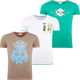 Summerfresh T-Shirt, pack of 3, Men, Size XL