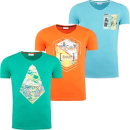 Summerfresh T-Shirt, pack of 3, Men, Size XL