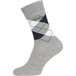 19V69 5 Pack Business Socks Checkered Men