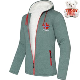 Fleecejacke mit Teddyfell BRITANNIA Herren