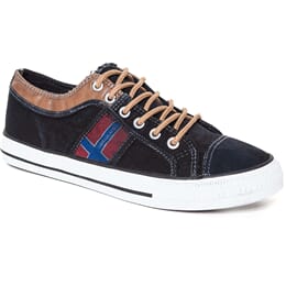 Teil-Leder Sneaker UTAH Herren