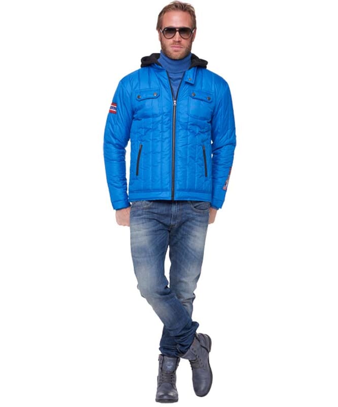 Winter Jacket ATLANTA Men kobaltblau