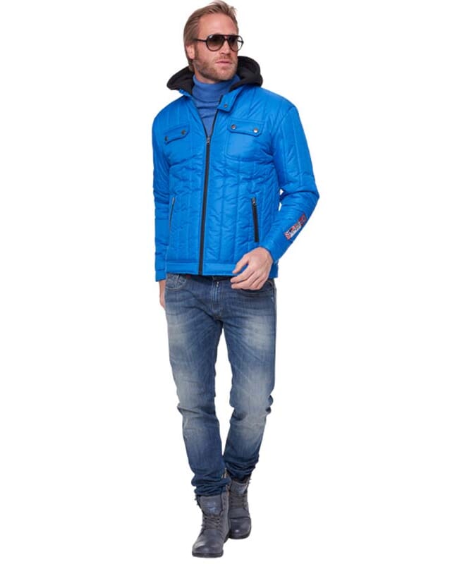 Veste d&#39;hiver ATLANTA Homme kobaltblau