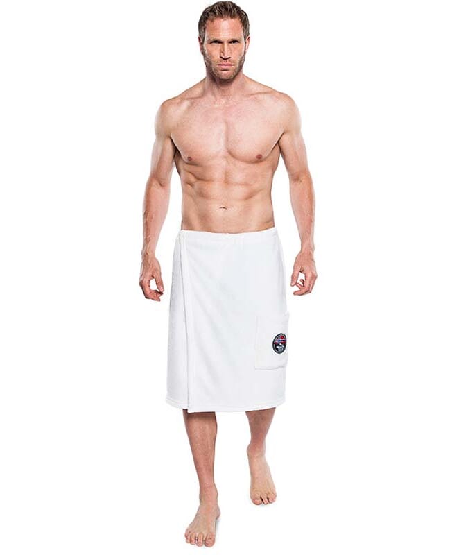 sauna håndkle TOWEL Herrer weiß