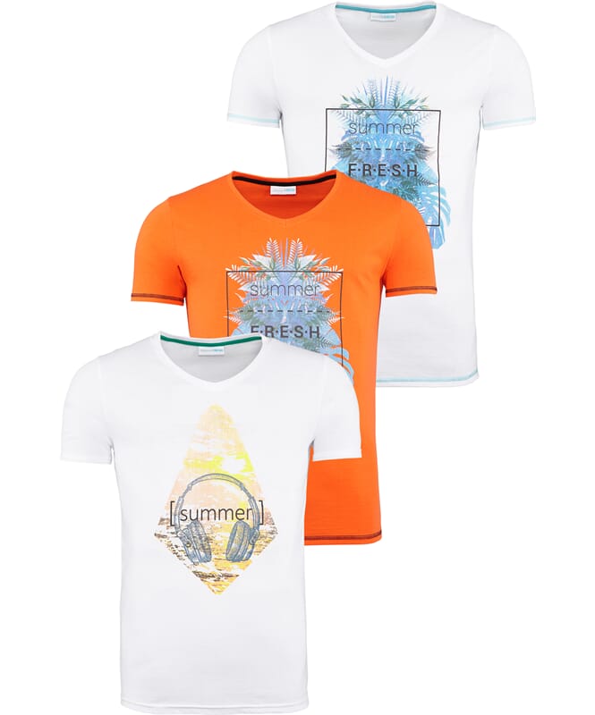 Summerfresh T-Shirt, pack of 3, Men, Size M