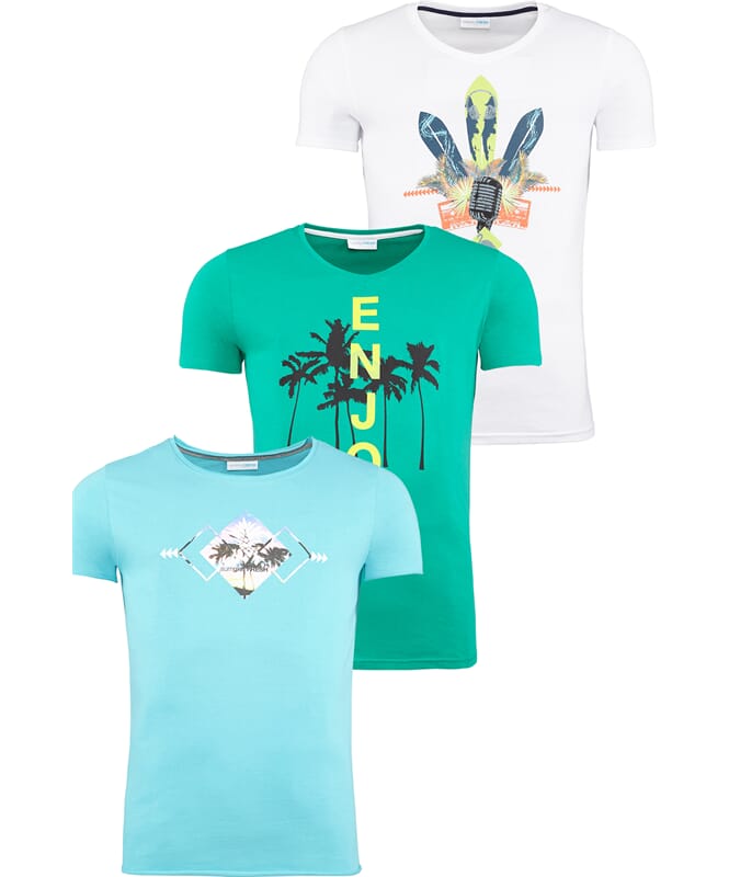 T-Shirt Summerfresh, Pacco da 3, Uomo, Taglia 3XL