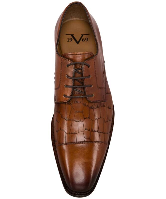 19V69 Formal Leather Shoes Men