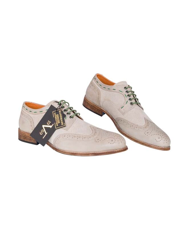 19V69 Formal Leather Lace-Ups B-Ware Men taupe