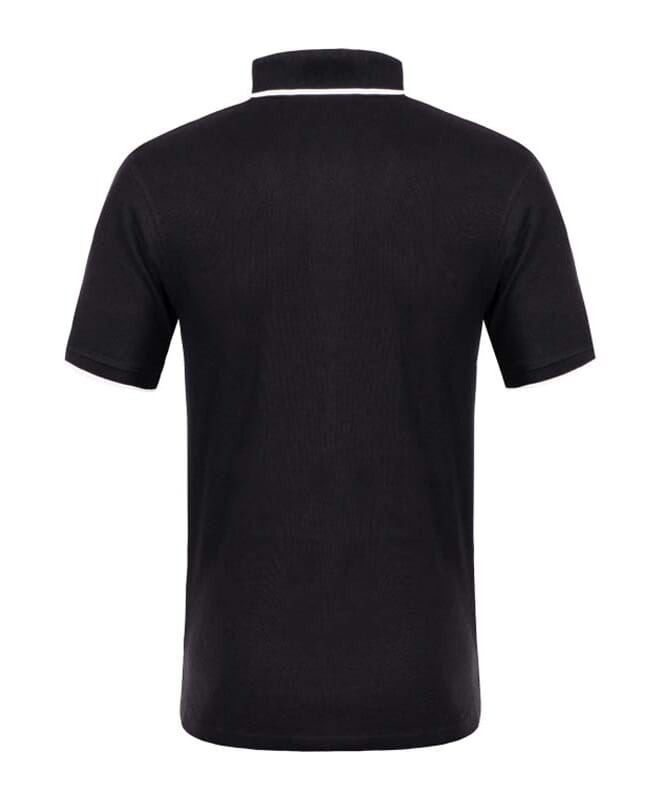 19V69-Camiseta polo Hombres black