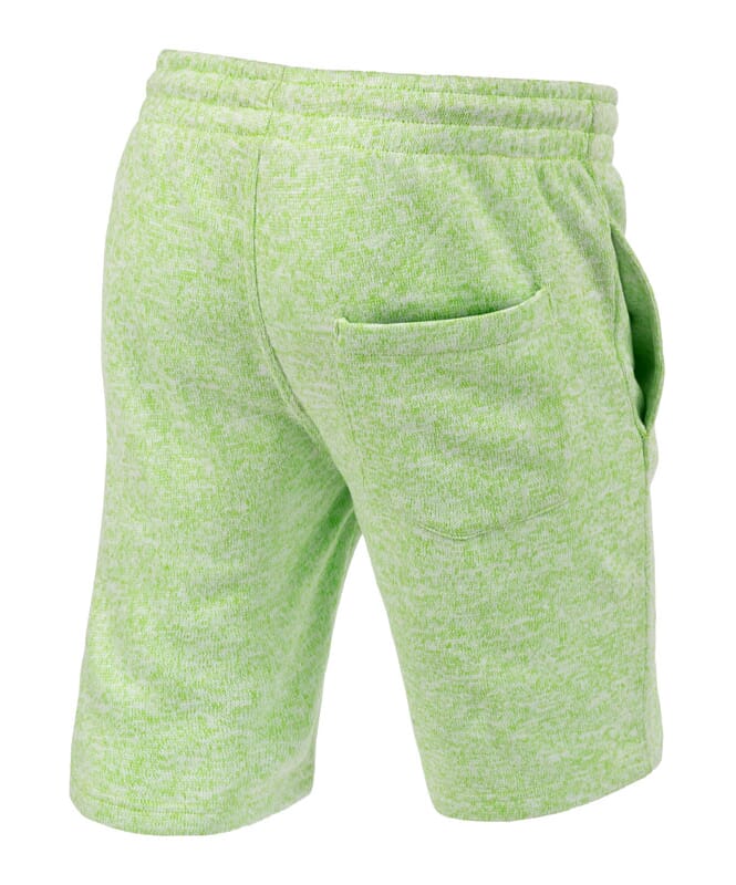 19V69 Fleece shorts Men green flash