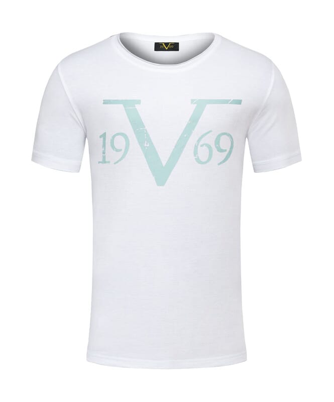 19V69 T-Shirt Uomo weiß