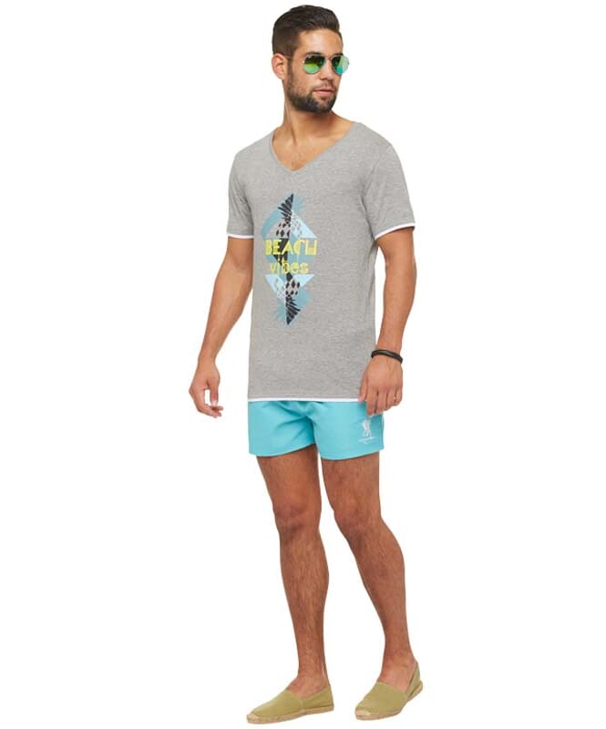Summerfresh T-Shirt CALIFORNIA grau