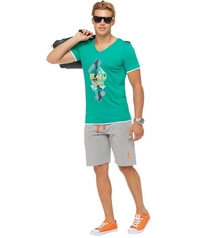 Summerfresh T-Shirt CALIFORNIA Herren grün
