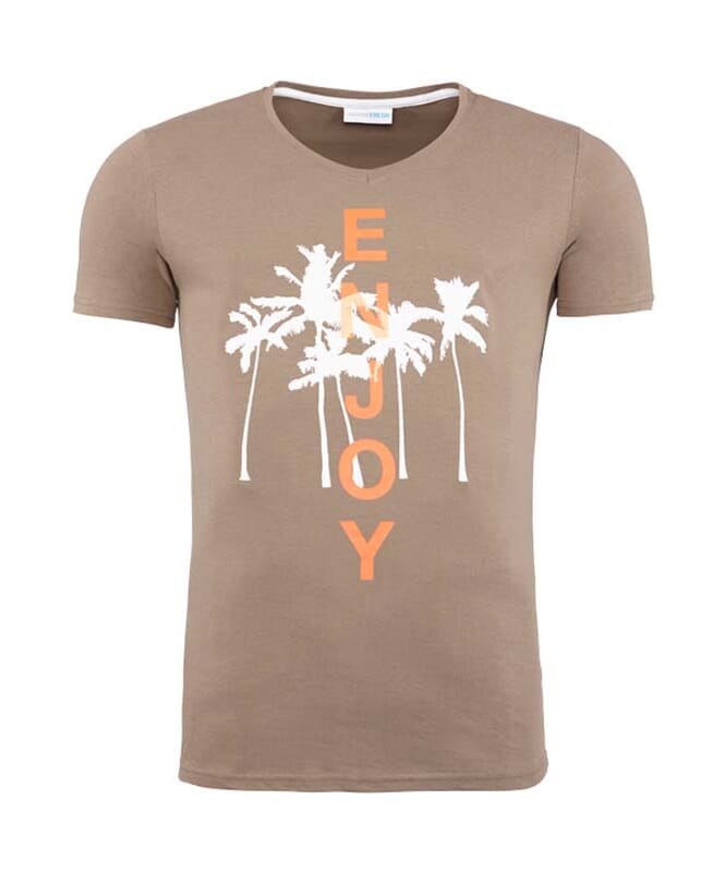 Summerfresh T-Shirt SPLASH braun