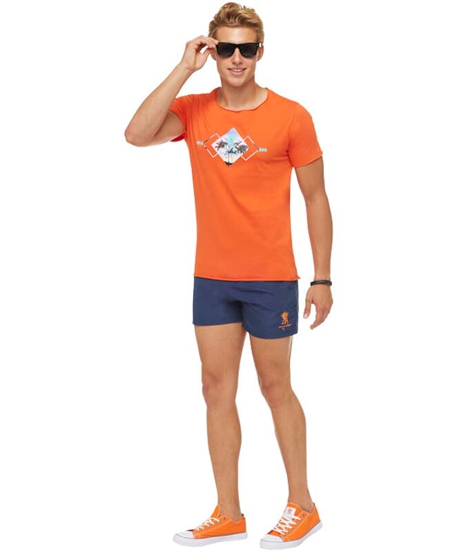 Summerfresh T-Shirt BLUE Herren orange