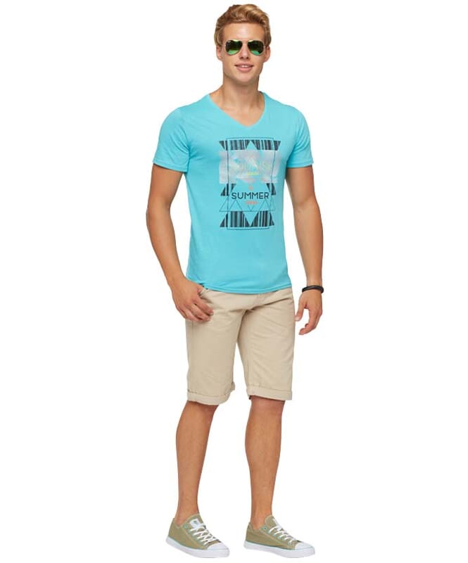 Summerfresh T-Shirt BOARDING Homme hellblau