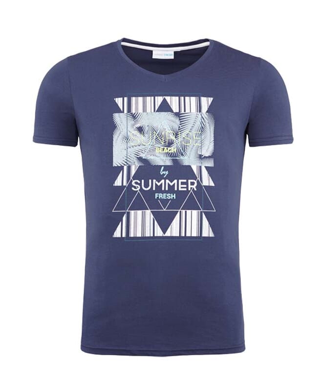 Summerfresh T-Shirt BOARDING Uomo navy