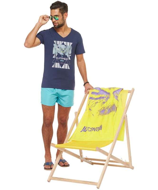 Summerfresh T-Shirt BOARDING Herren navy