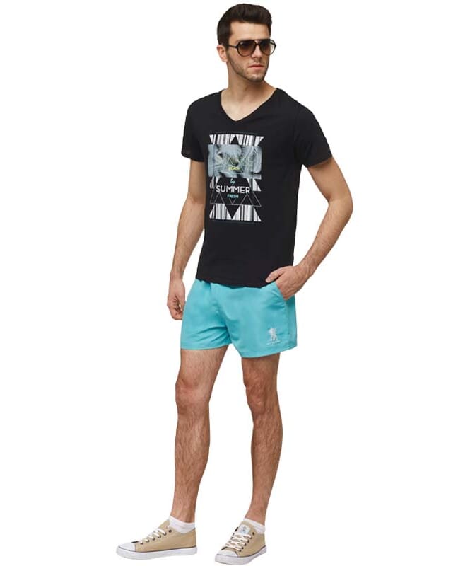 Summerfresh T-Shirt BOARDING Homme schwarz