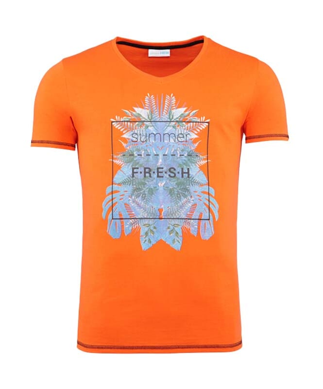 Summerfresh Camiseta CLIFF Hombres orange