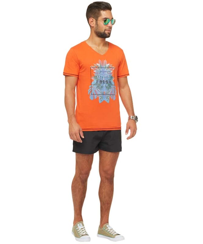 Summerfresh T-Shirt CLIFF Heren orange