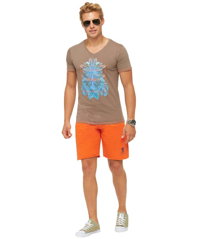 Summerfresh T-Shirt CLIFF Uomo hellbraun