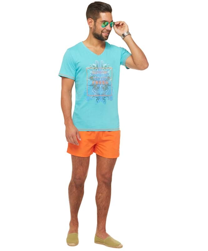 Summerfresh T-Shirt CLIFF Uomo hellblau