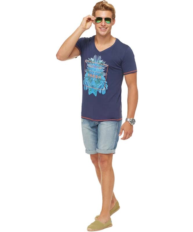 Summerfresh T-Shirt CLIFF Uomo navy