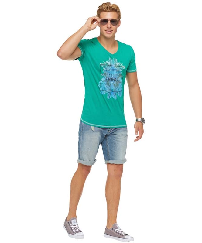 Summerfresh T-Shirt CLIFF Homme grün