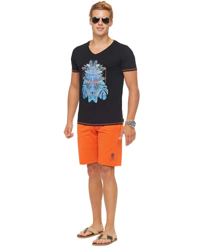 Summerfresh T-Shirt CLIFF Homme schwarz