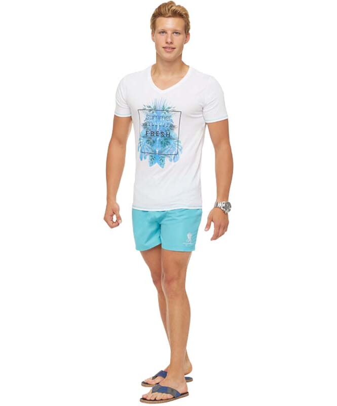 Summerfresh T-Shirt CLIFF Herren weiß
