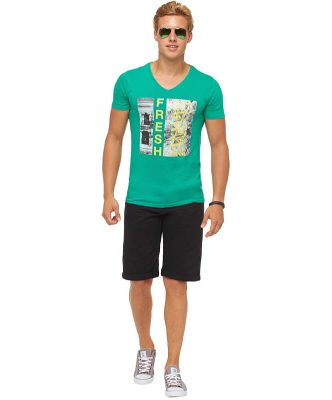 Summerfresh T-Shirt PARADISE Herr grün