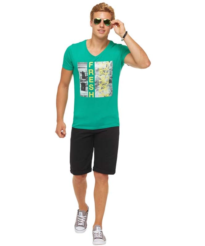 Summerfresh T-Shirt PARADISE Homme grün
