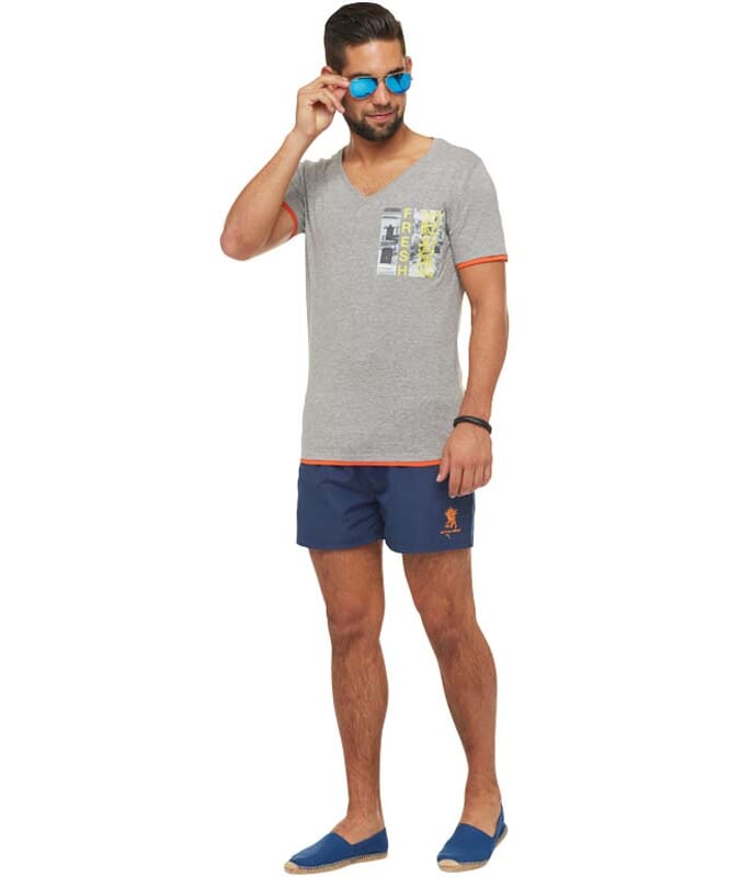 Summerfresh T-skjorte FLORIDA Herrer grau