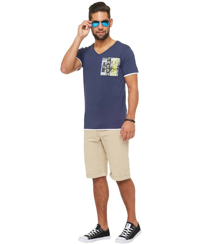 Summerfresh T-Shirt FLORIDA navy