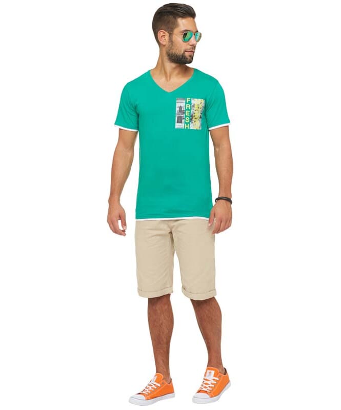 Summerfresh Camiseta FLORIDA Hombres grün