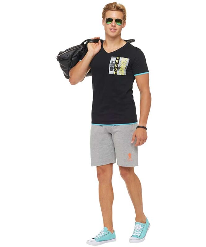 Summerfresh T-Shirt FLORIDA Homme schwarz