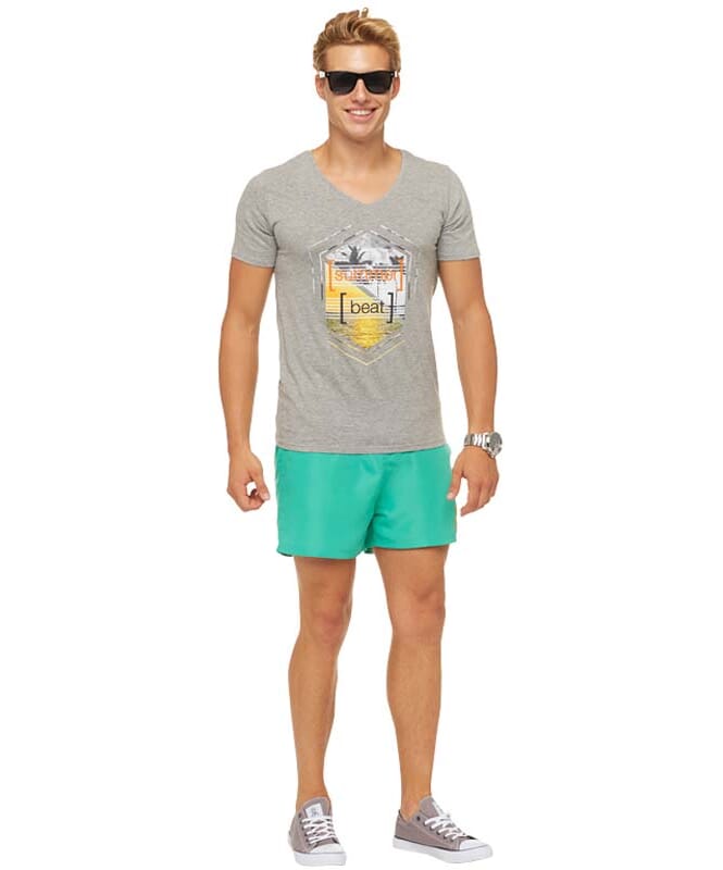 Summerfresh T-Shirt BRASIL Herren grau