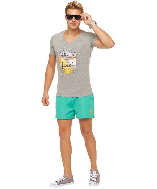 Summerfresh T-skjorte BRASIL Menns grau