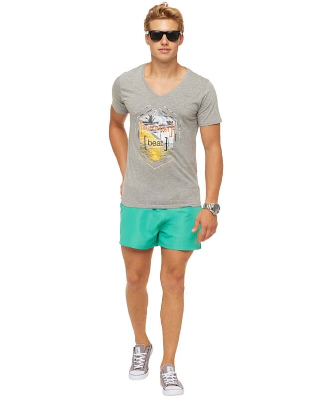 Summerfresh T-Shirt BRASIL Heren grau