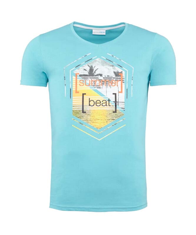 Summerfresh T-Shirt BRASIL Heren hellblau