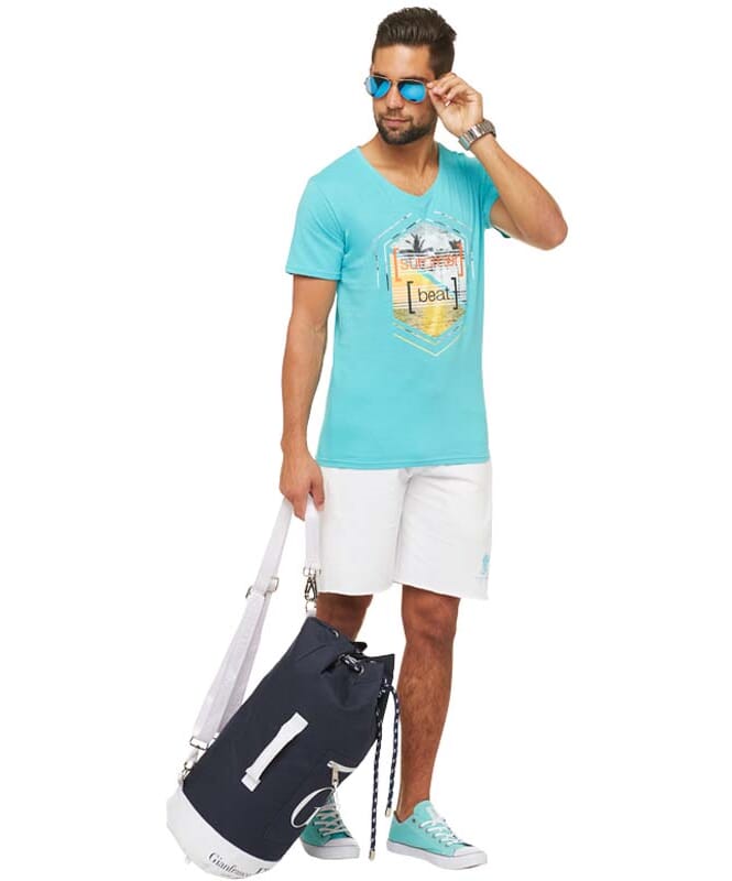 Summerfresh T-Shirt BRASIL Uomo hellblau