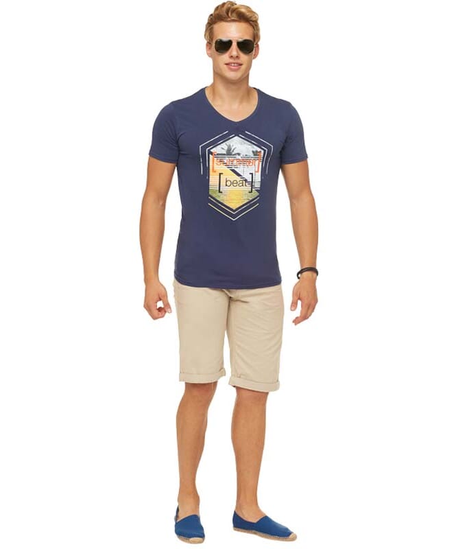 Summerfresh T-Shirt BRASIL Uomo navy