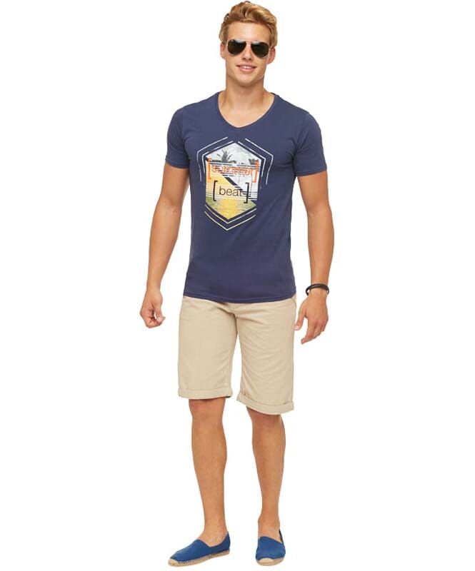 Summerfresh Camiseta BRASIL Hombres navy
