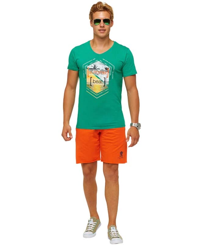 Summerfresh T-skjorte BRASIL Menns grün